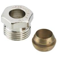 Danfoss klemringsfittings - Koblingsst med trykskrue