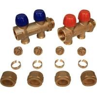 Wavin - Manifold 2 + 2 afgange