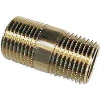 Ubehandlet messing nippelrr 30 mm