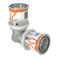 Uponor S-Press MLCP - Vinkel 90 m. preskoblinger