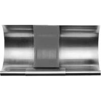 Rheinzink ekspansionsstykke halvrund 11" (280 mm) Rheinzink